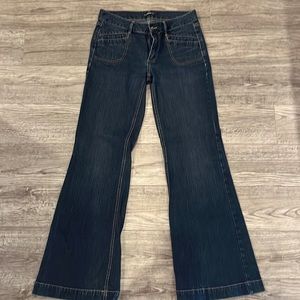 Wide Leg Denim Jeans Size 28